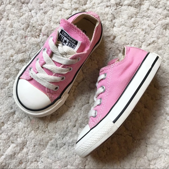 pink lace converse